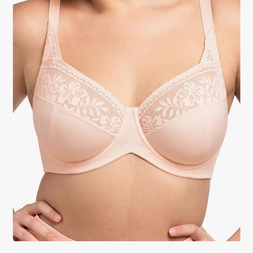 BOGO HSIA Minimizer Bra for Women Full Coverage Lace Top With Underwire Size 46C
